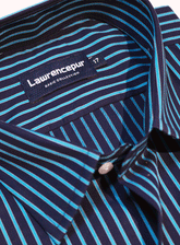 Lawrencepur Formal Stripe Shirt For Men - LP23S 07